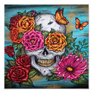 Skull Photo Print