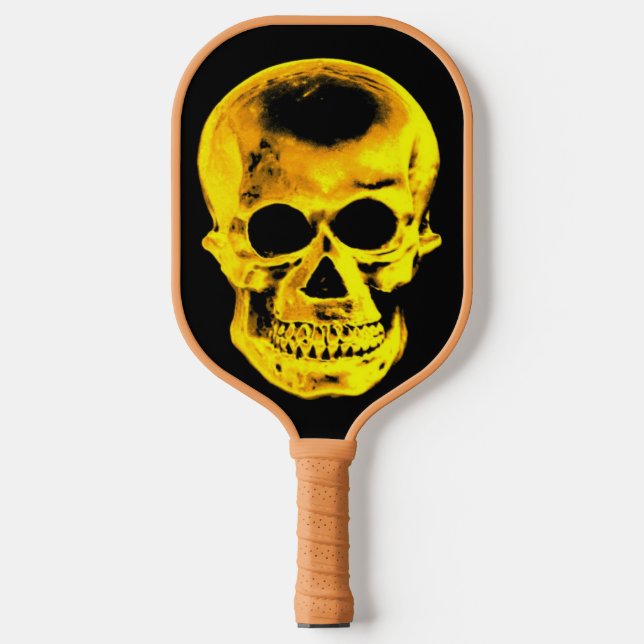 Skull Pickleball Paddle (Front)