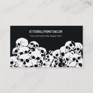 Skull Pile Business Cards