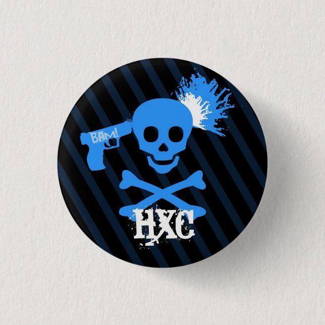 Skull Pinback Button (Front)