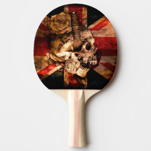 Skull Ping Pong Paddle