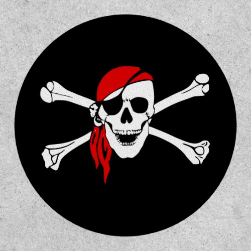 skull pirate patch