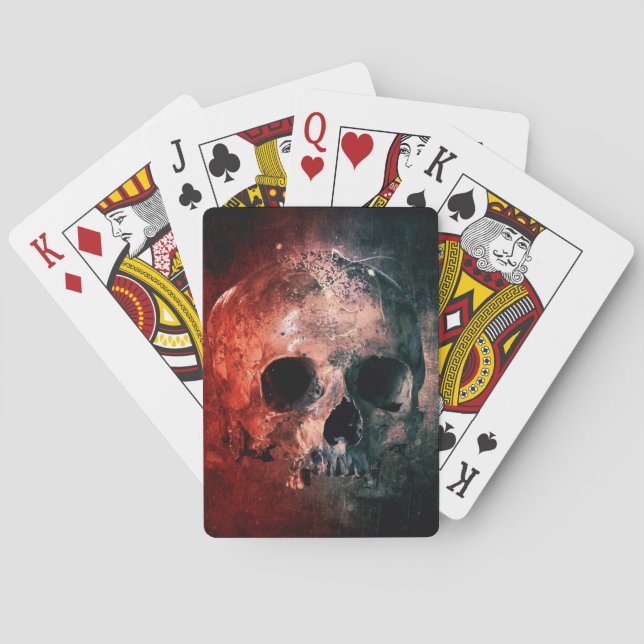 Skull Poker Cards (Back)