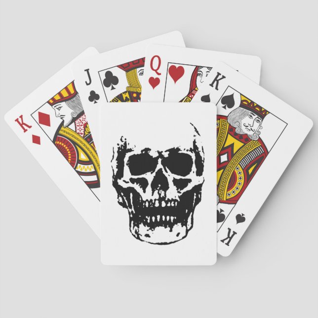 Skull Poker Cards (Back)