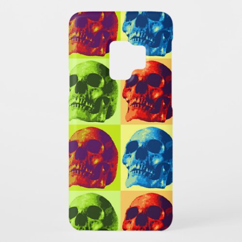 Skull Pop Art Case_Mate Samsung Galaxy S9 Case