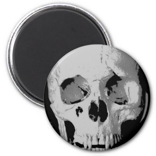 Skull Pop Art Magnet