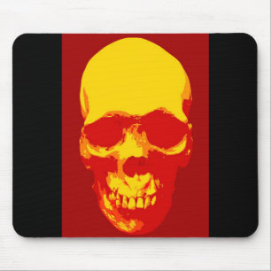 Skull Pop Art Mouse Pad