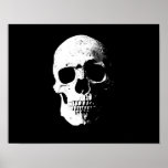 skull pop art retro look poster<br><div class="desc">skull pop art retro look</div>