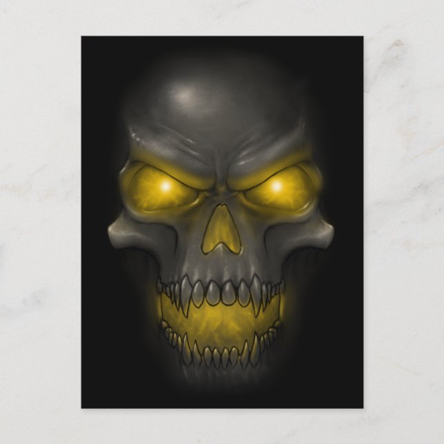 Skull Postcard (Front)