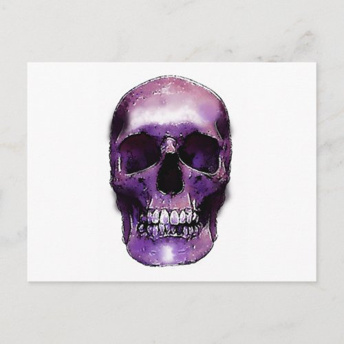 Skull Postcard