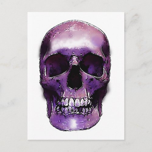 Skull Postcard