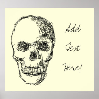 Skull. Poster