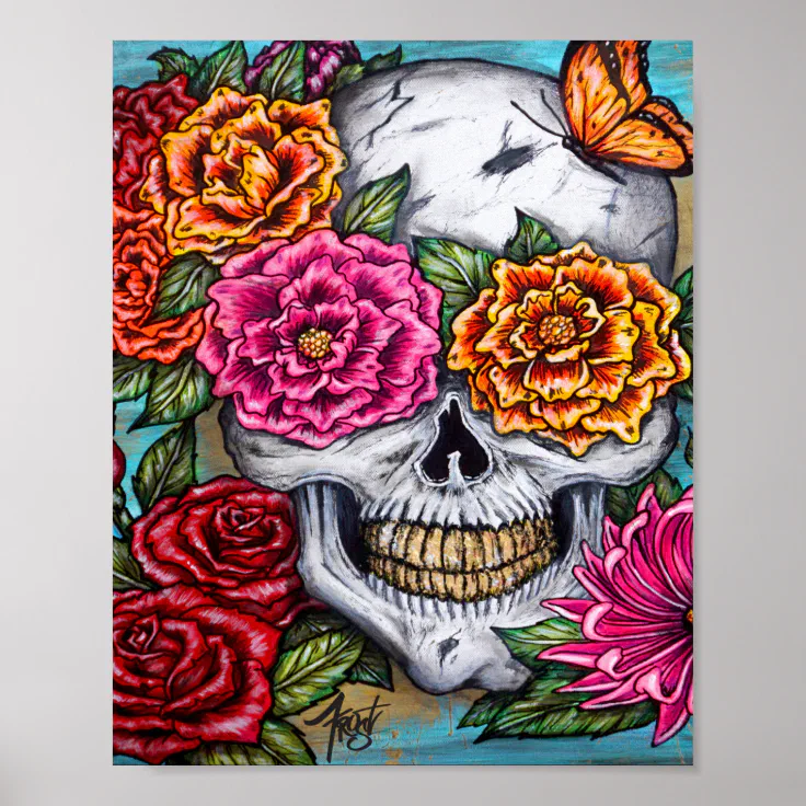 Skull Poster | Zazzle