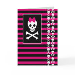 Skull Princess Card