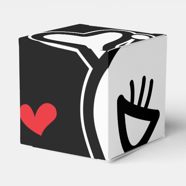 Skull Princess Favor Boxes (Back Side)