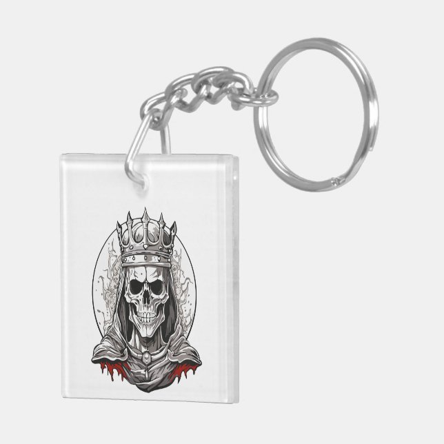 SKULL QUEEN KEYCHAIN (Back Right)