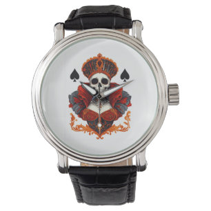 Skull Queen of Spades Watch