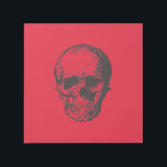 Skull Red Pop Art<br><div class="desc">This product was very good and I love how easy it is for customize design. The design was very simple so I'm very pleased when I create.</div>