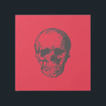 Skull Red Pop Art<br><div class="desc">This product was very good and I love how easy it is for customize design. The design was very simple so I'm very pleased when I create.</div>