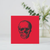 Skull Red Pop Art (Standing Front)