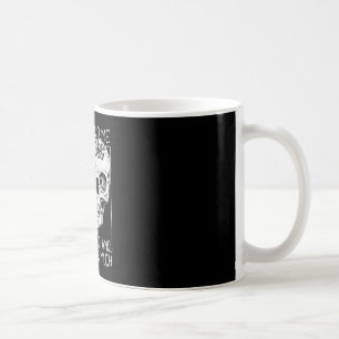 Skull remind of a penny happy halloween spooky coffee mug