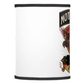 Skull Ride Motorcycles, Ride To Live Lamp Shade (Left)