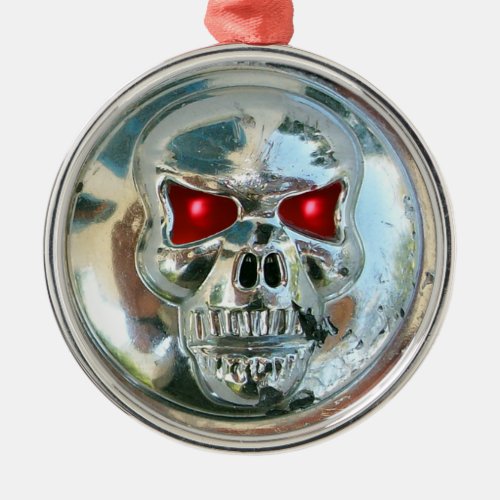 SKULL RIDERS METAL ORNAMENT