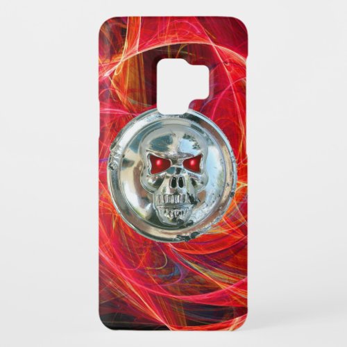 SKULL RIDERS red grey soft Case_Mate Samsung Galaxy S9 Case