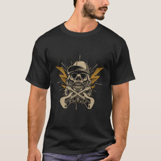 Skull rock you world T-Shirt