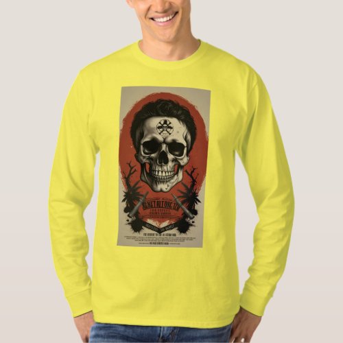 Skull  Roll Apparel Unleash Your Inner Rockstar T_Shirt