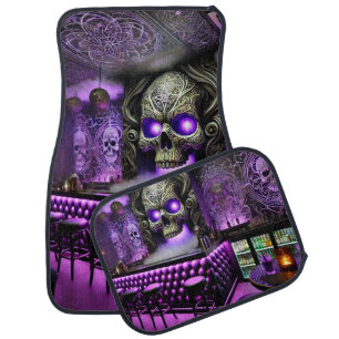 Skull Room Car Floor Mat