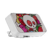 skull rose mini speaker (Side)