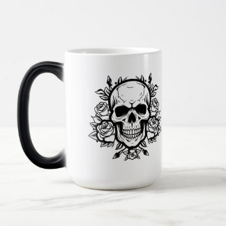 Skull & Roses Color Morph Mug