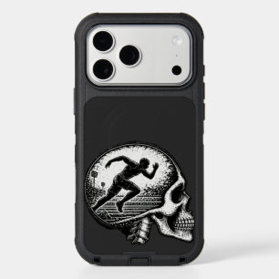 Skull Runner Silhouette iPhone 17 Pro Max Case