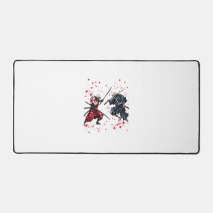 Skull Samurai Duel Desk Mat