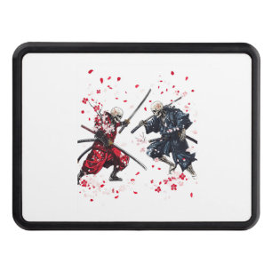Skull Samurai Duel Hitch Cover