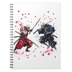 Skull Samurai Duel Notebook