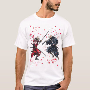 Skull Samurai Duel T-Shirt