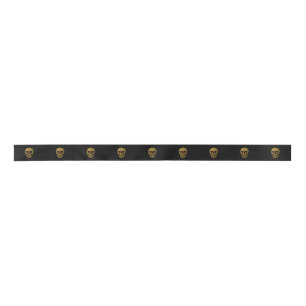 Skull Satin Ribbon