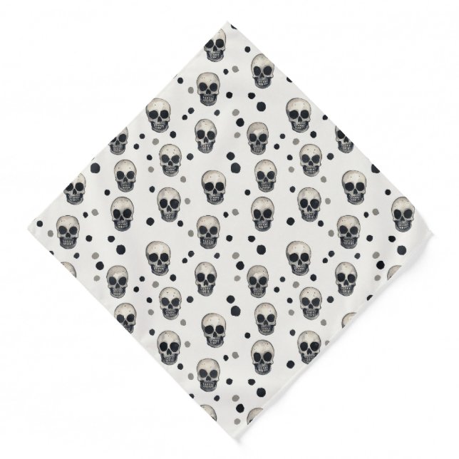 Skull Scatter – Echoes of the Unseen Bandana (Front)