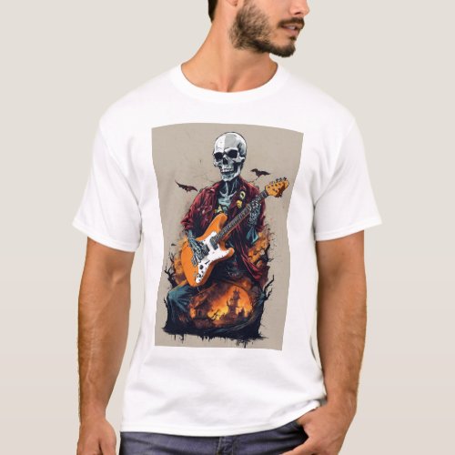 Skull Serenade T_Shirt