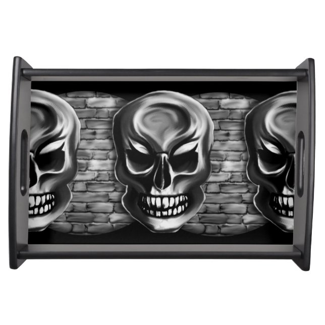 Skull Serving Tray (Front)