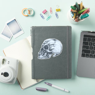 Skull Session for Halloween Sticker
