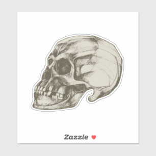 Skull Session for Halloween Sticker