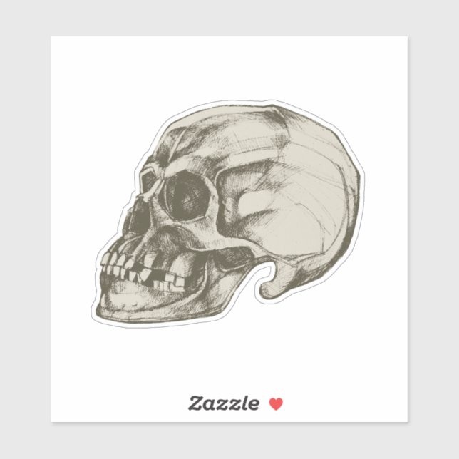 Skull Session for Halloween Sticker (Sheet)