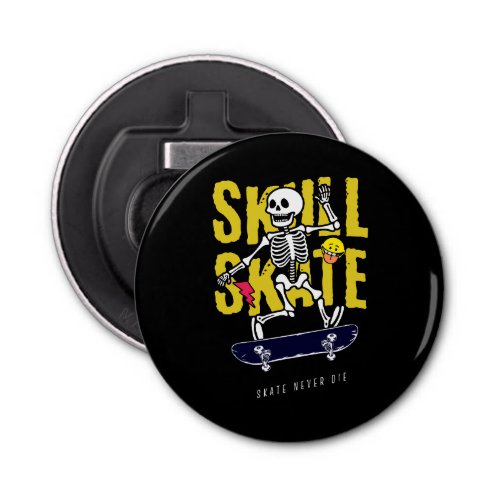 Skull Skate6 Bottle Opener