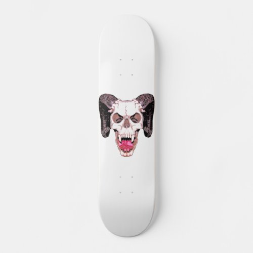 Skull skateboard