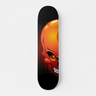 Skull Skateboard Deck