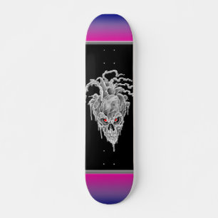 Skull Skateboard Deck