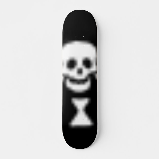 Skull Skateboard Deck (Front)